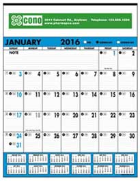 commercial calendars