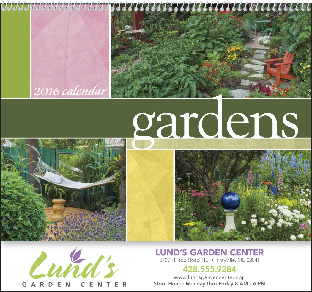 gardens wall calendars