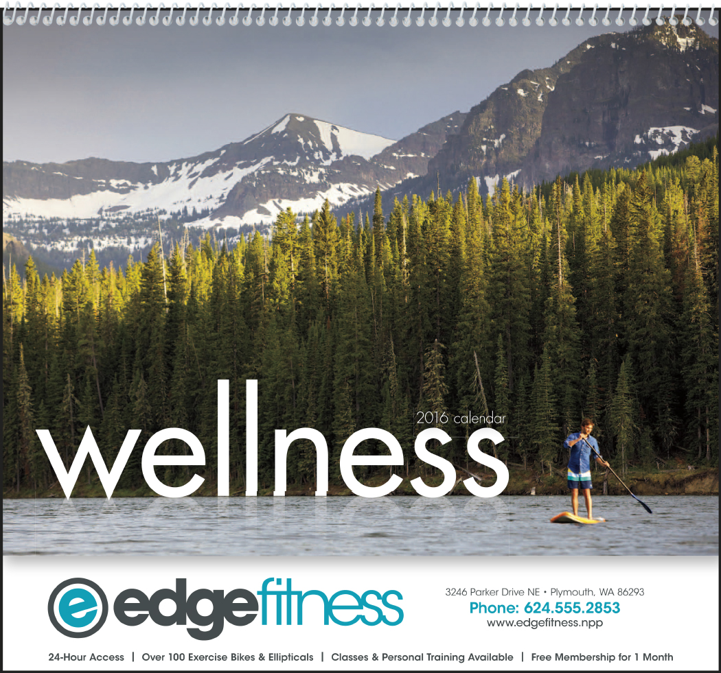 nutrition and wellness wall calendars